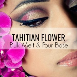 Tahitian Flower Bulk Melt & Pour Massage Candle Base