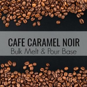 Cafe Caramel Noir Bulk Melt & Pour Massage Candle Base