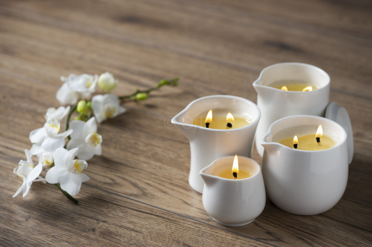 Orli Massage Candle Ceramic Containers