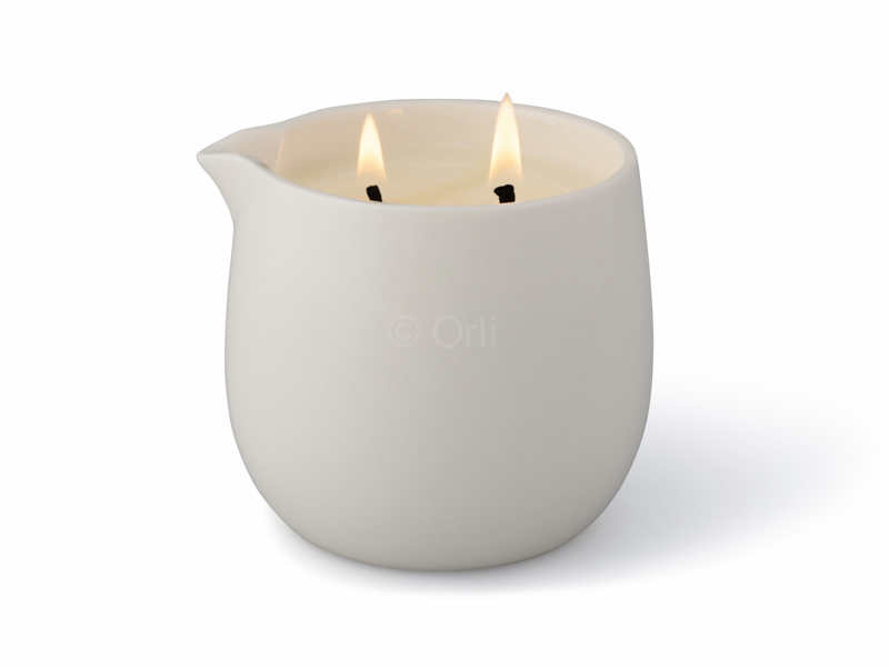 Orli LUXE Ceramic Massage Candle Container