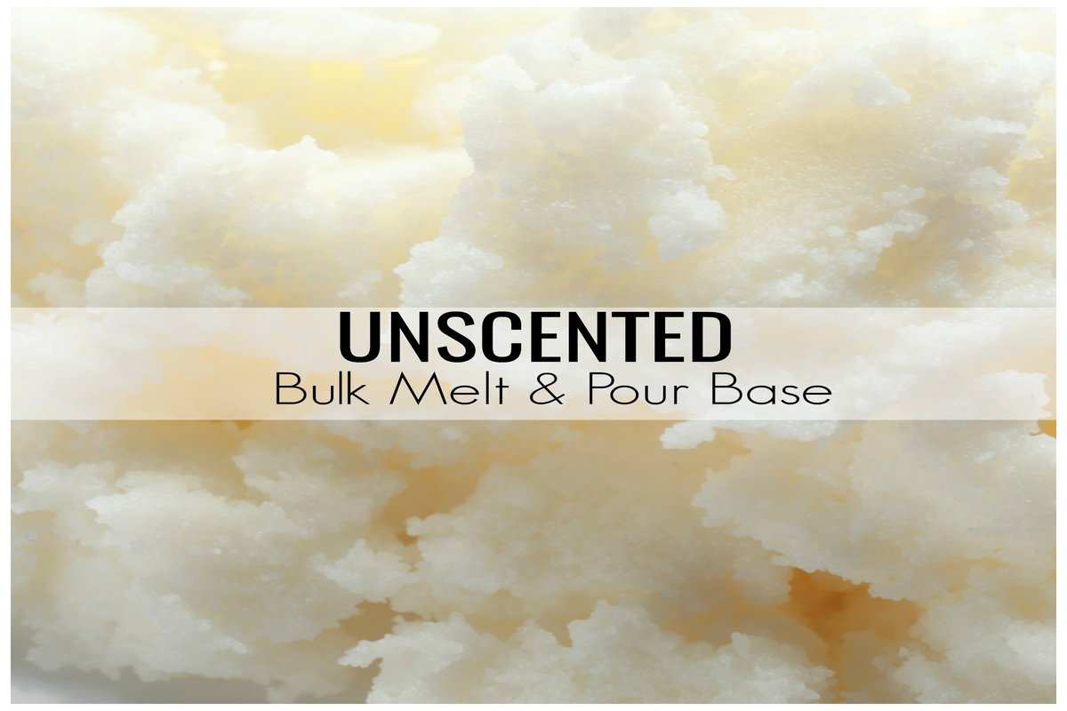 unscented bulk massage candle base