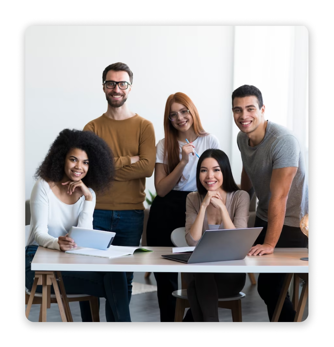 Team working together